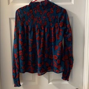 Abercrombie long sleeve sheer top